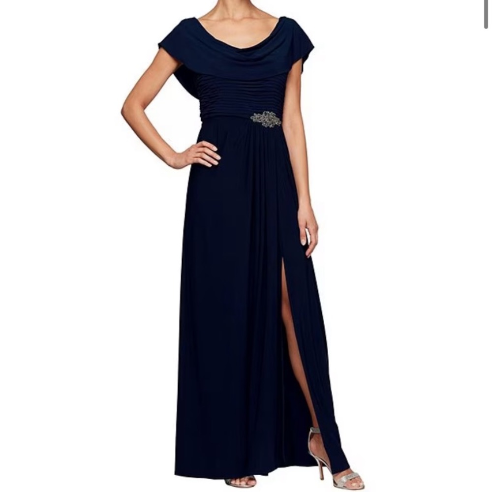 Alex Evenings gown size 14 in Blue